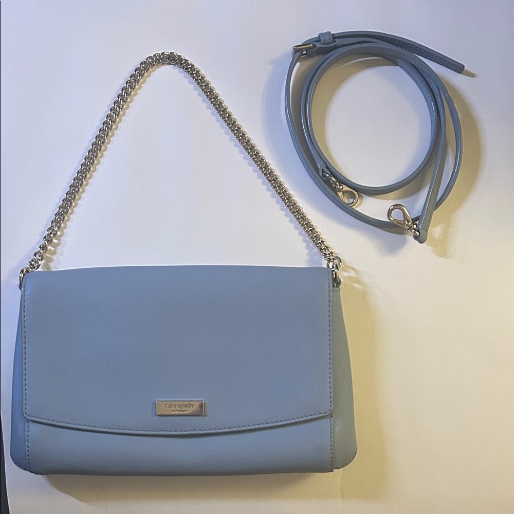 Kate Spade Laurel Way Greer Clutch Handbag Crossbody bag EUC 10x7